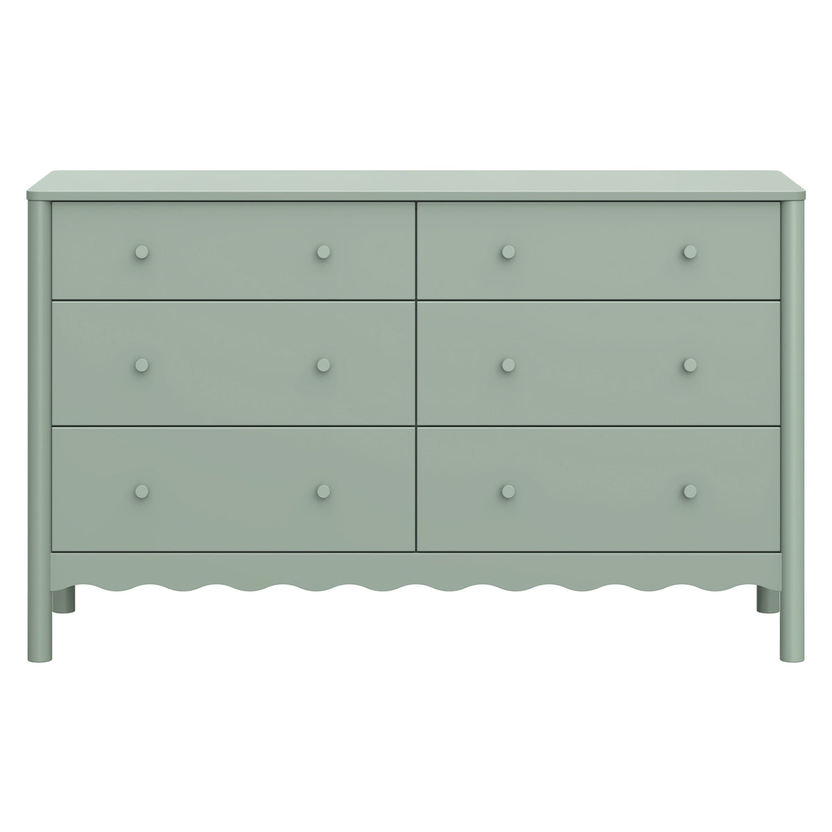 Swell 6-Drawer Wide Assembled Dresser (56")