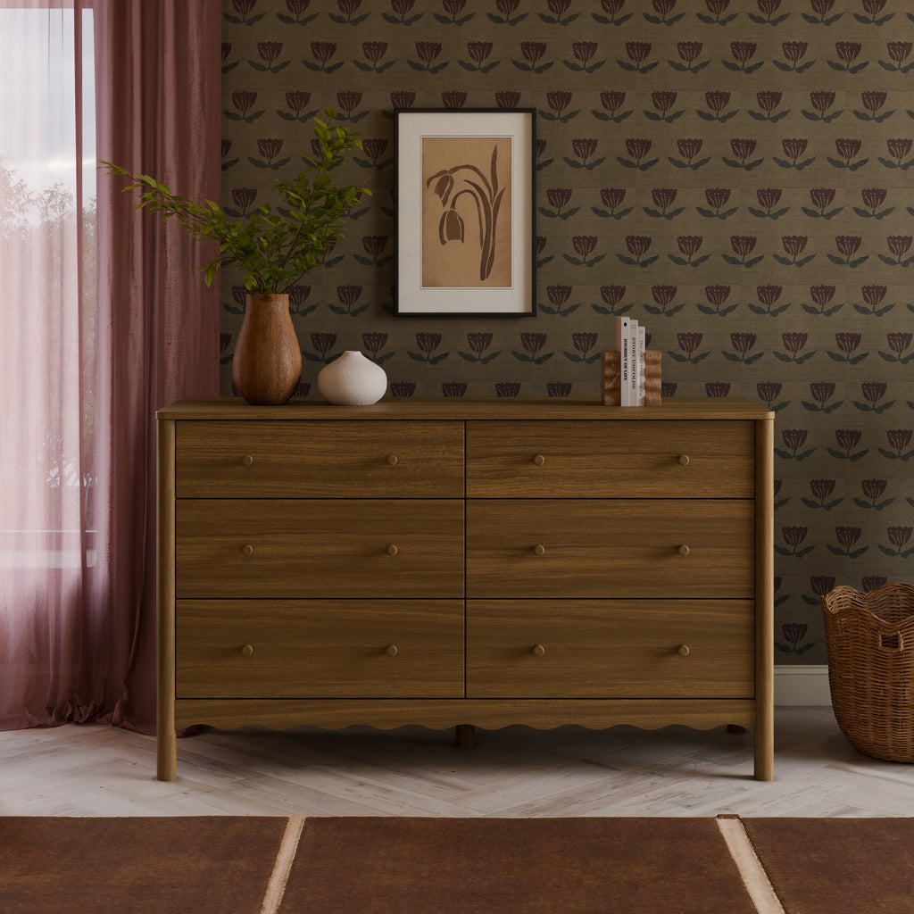 Swell 6-Drawer Wide Assembled Dresser (56")