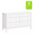 Swell 6-Drawer Wide Assembled Dresser (56")