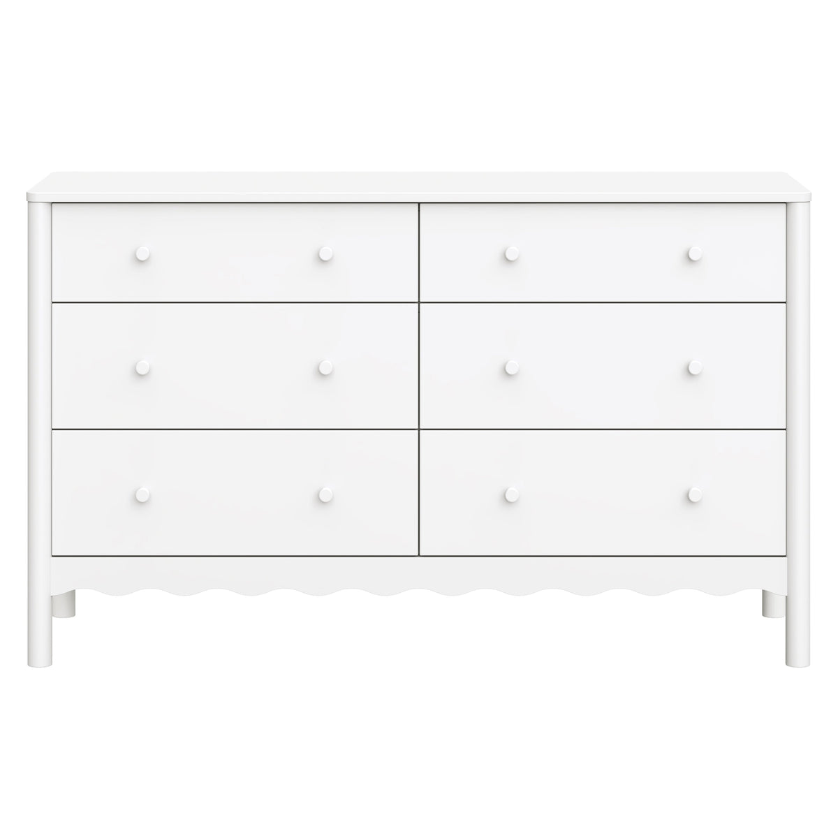 Swell 6-Drawer Wide Assembled Dresser (56")