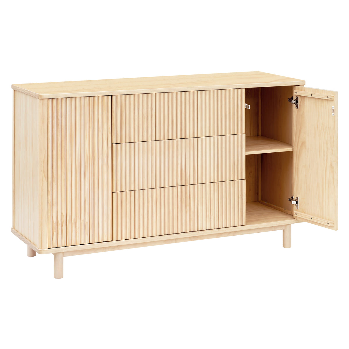 Pogo Tambour Extra Wide Assembled Dresser (58")