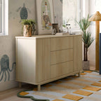 Pogo Tambour Extra Wide Assembled Dresser (58")