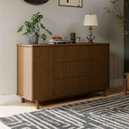 Cómoda ensamblada Pogo Tambour extra ancha (58")