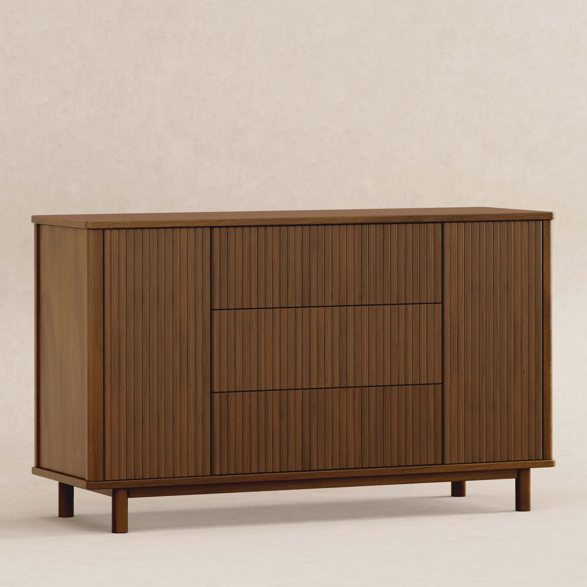 Pogo Tambour Extra Wide Assembled Dresser (58")