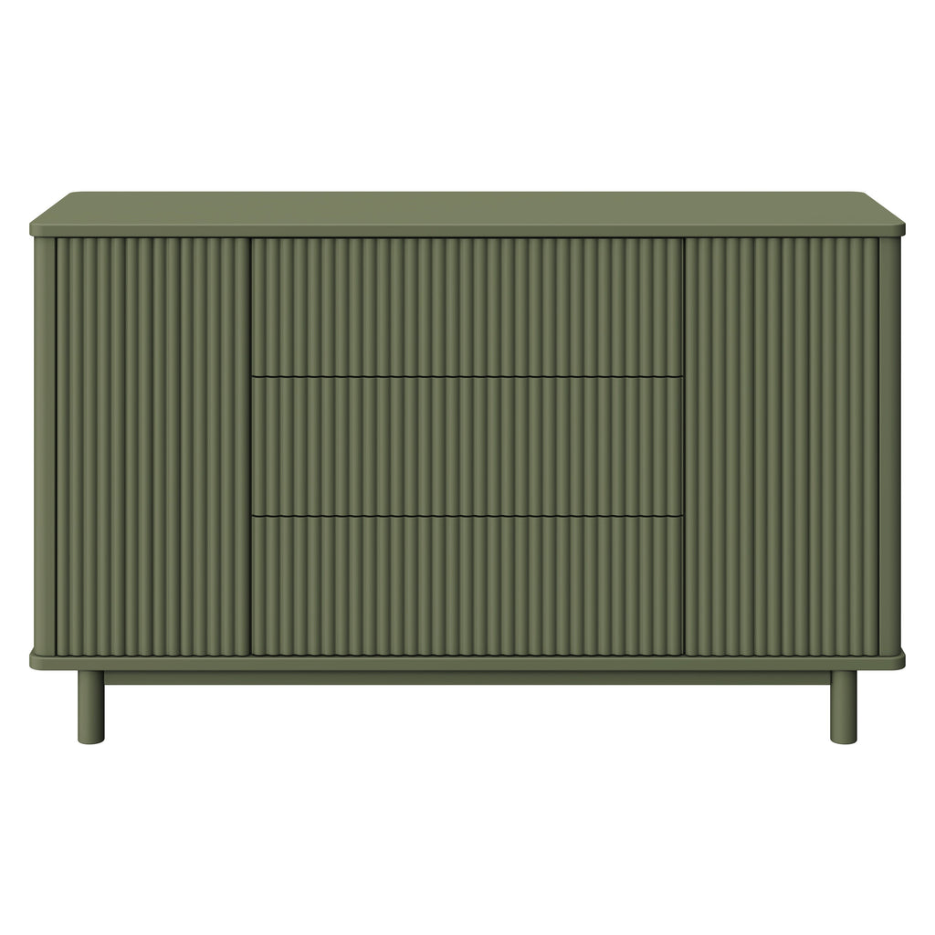 Pogo Tambour Extra Wide Assembled Dresser (58")
