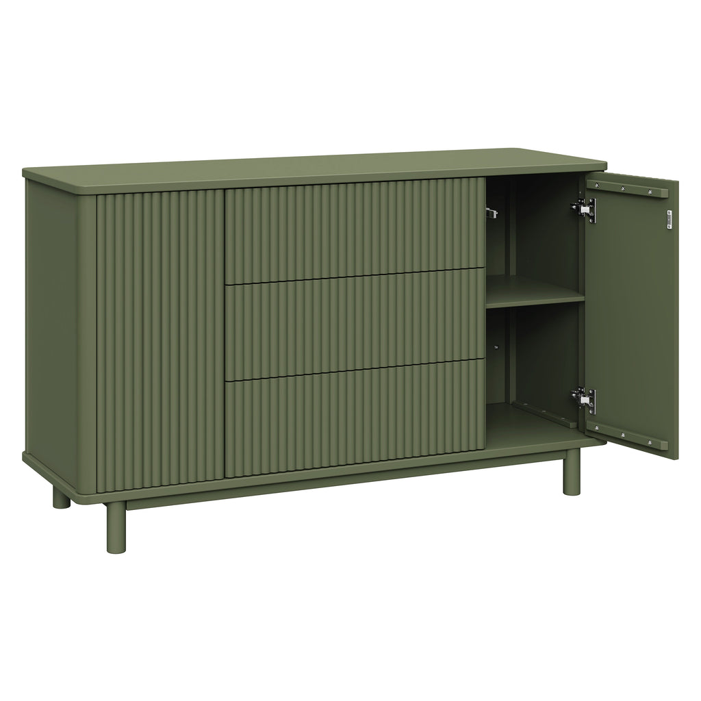 Pogo Tambour Extra Wide Assembled Dresser (58")