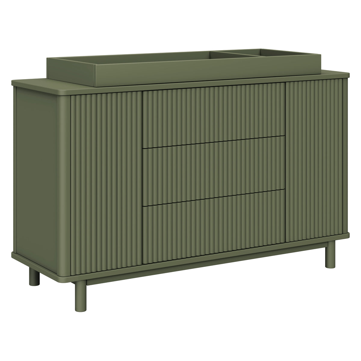 Pogo Tambour Extra Wide Assembled Dresser (58")
