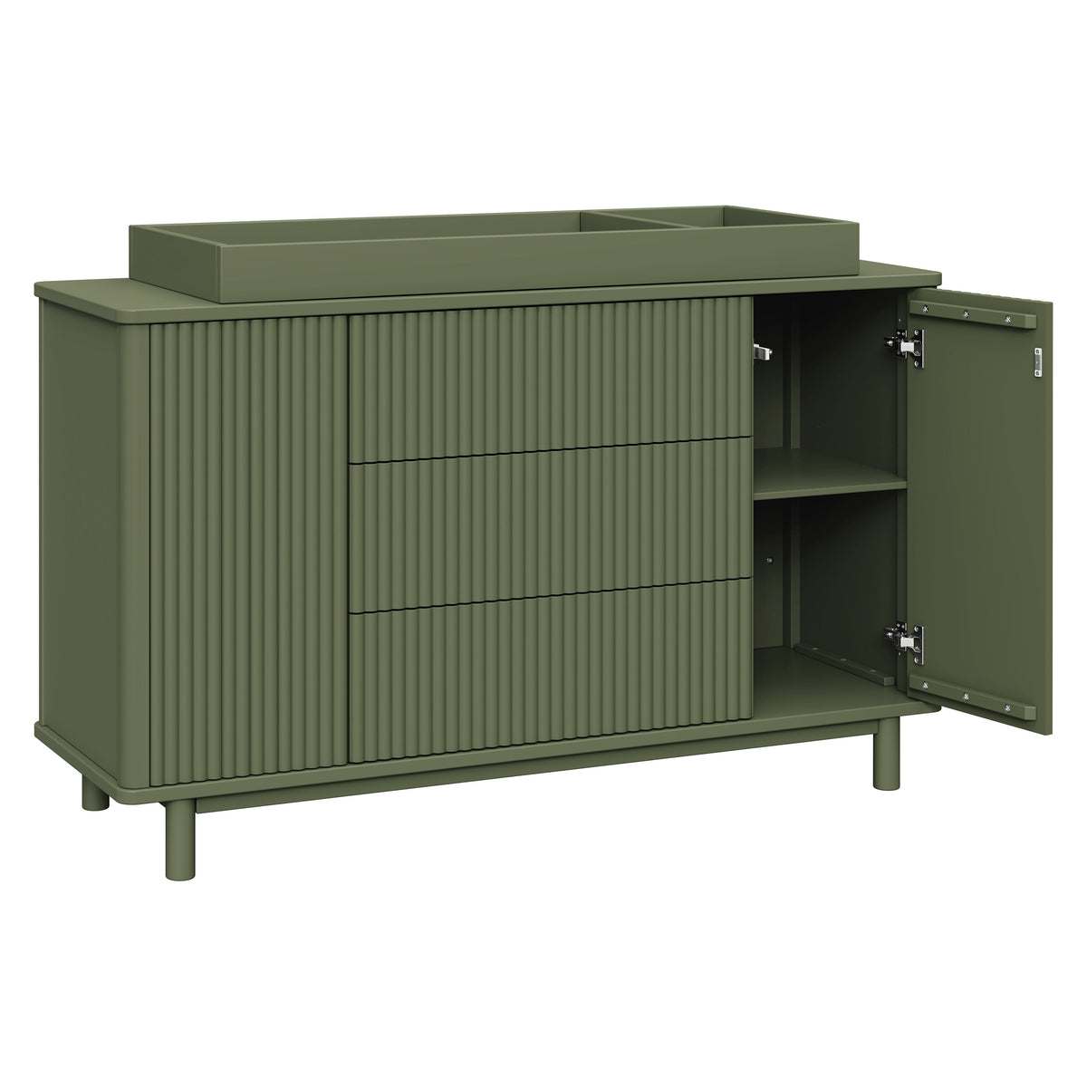 Pogo Tambour Extra Wide Assembled Dresser (58")