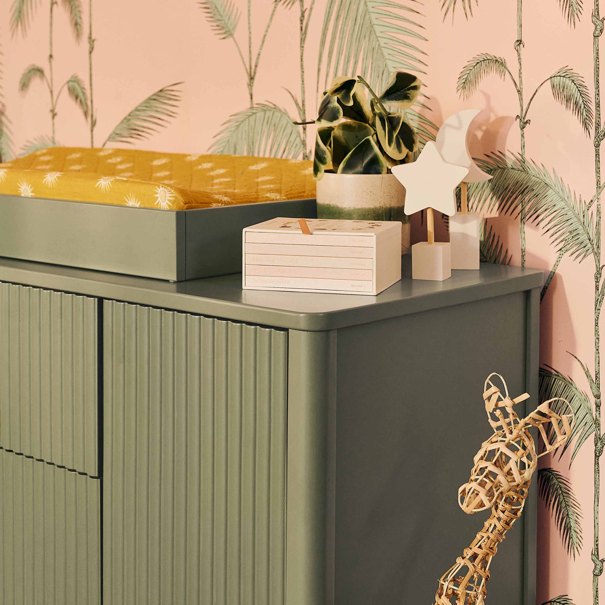 Pogo Tambour Extra Wide Assembled Dresser (58")