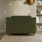 Pogo Tambour Extra Wide Assembled Dresser (58")