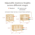 Pogo 8-in-1 Convertible Crib with All-Stages® Conversion Kits