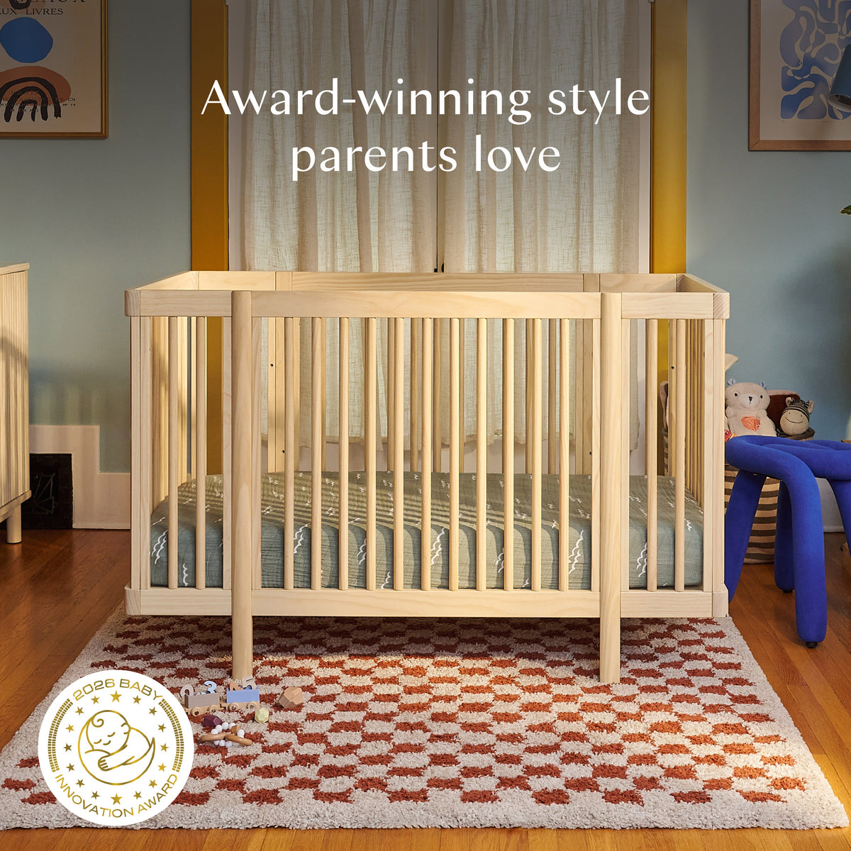 Pogo 8-in-1 Convertible Crib with All-Stages® Conversion Kits