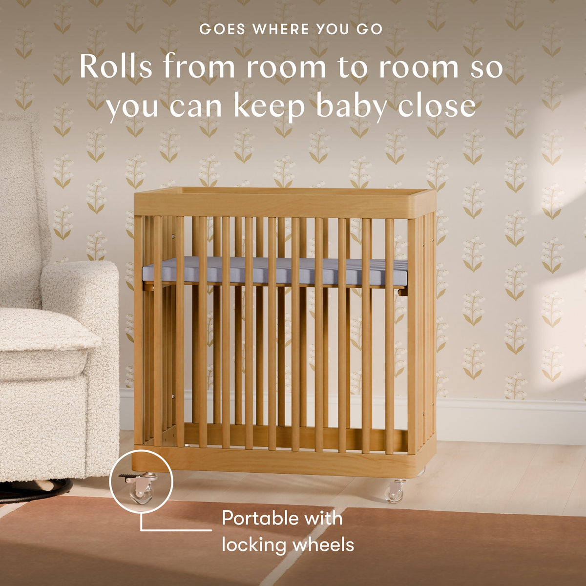 Pogo 8-in-1 Convertible Crib with All-Stages® Conversion Kits