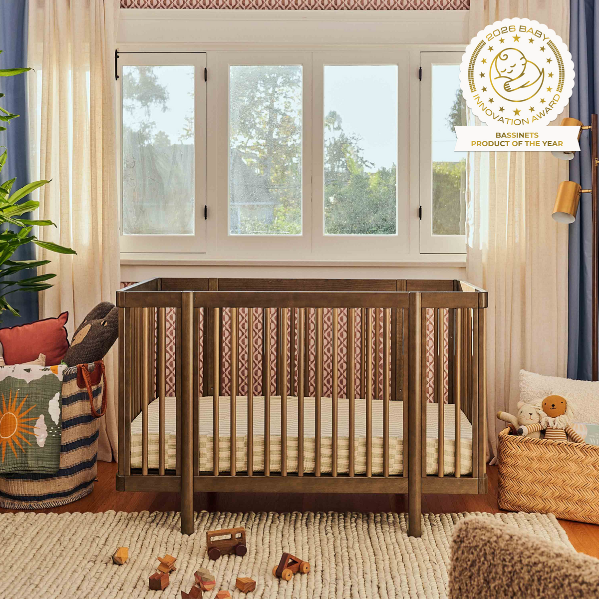 Pogo 8-in-1 Convertible Crib with All-Stages® Conversion Kits