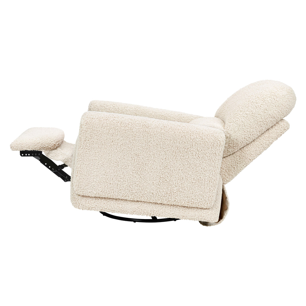 Rainbow Recliner and Swivel Glider in Teddy Loop
