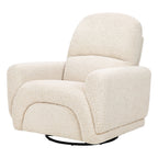 Rainbow Recliner and Swivel Glider in Teddy Loop
