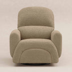 Rainbow Recliner and Swivel Glider in Teddy Loop