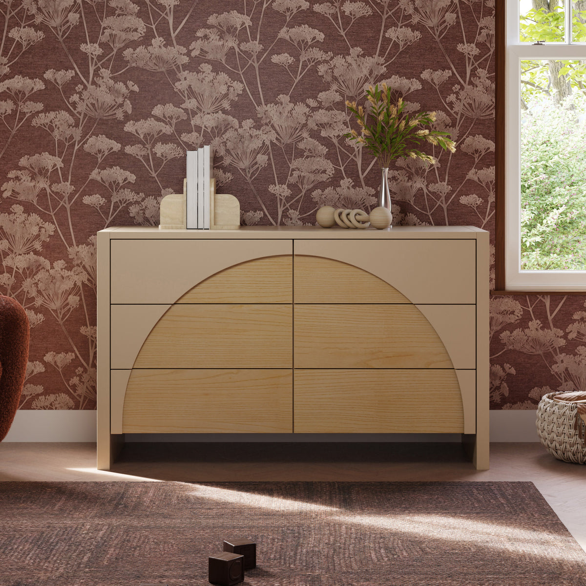 Moab 6-Drawer Wide Assembled Dresser (56")