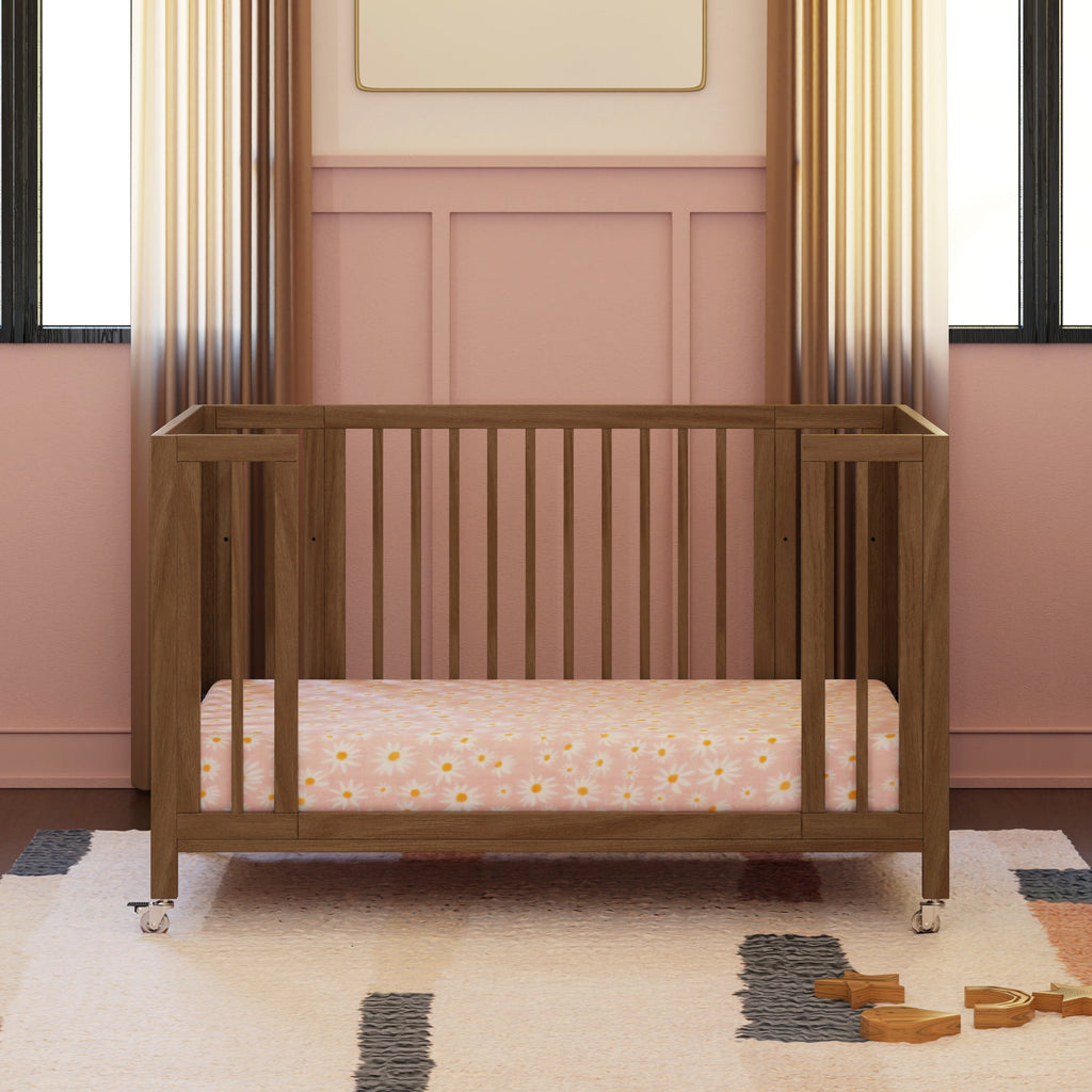 Rolli 9-in-1 Convertible All-Stages® Crib with Bassinet & Toddler Bed Conversion Kits