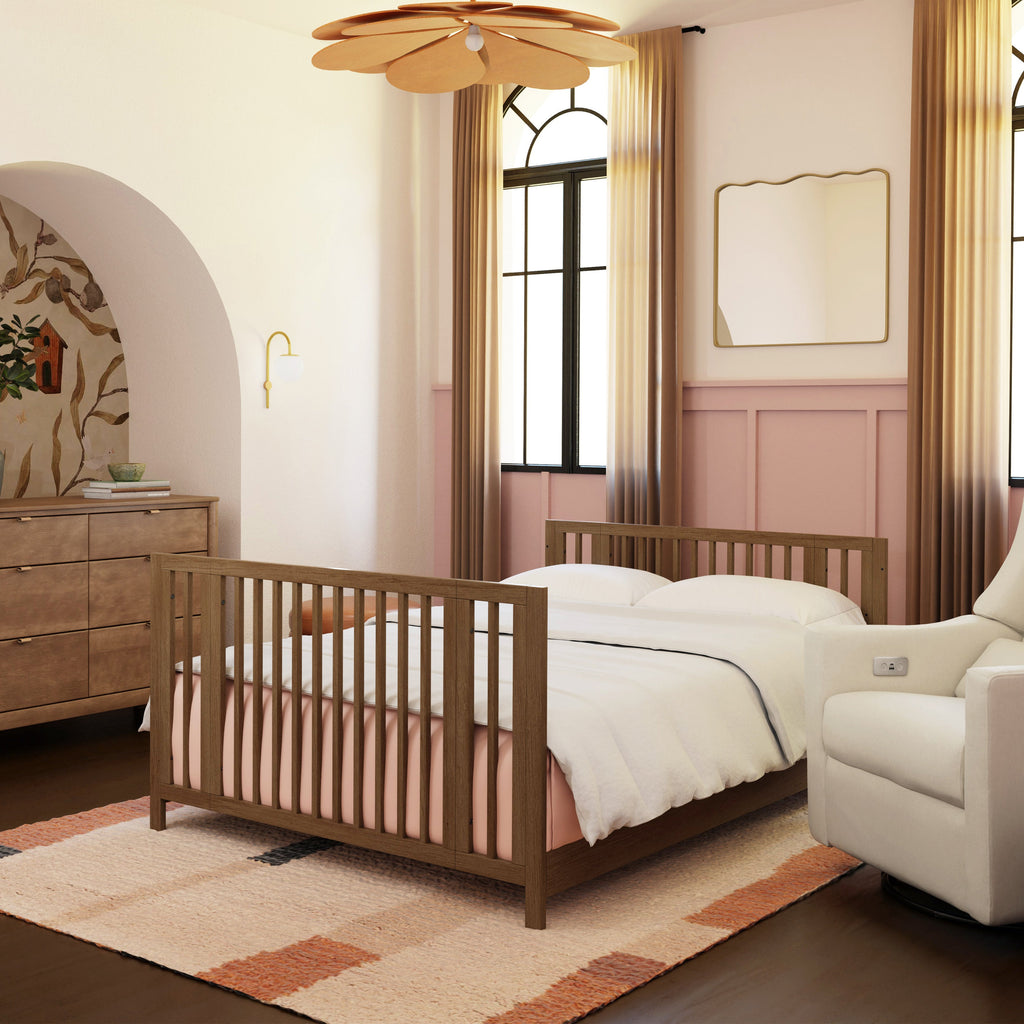 Rolli 9-in-1 Convertible All-Stages® Crib with Bassinet & Toddler Bed Conversion Kits