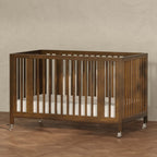 Rolli 9-in-1 Convertible All-Stages® Crib with Bassinet & Toddler Bed Conversion Kits