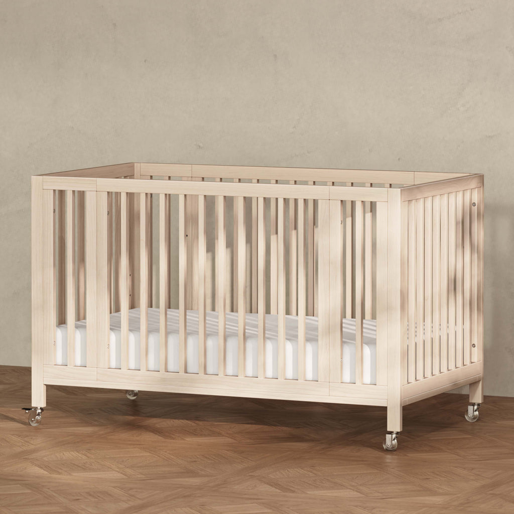 Rolli 9-in-1 Convertible All-Stages® Crib with Bassinet & Toddler Bed Conversion Kits