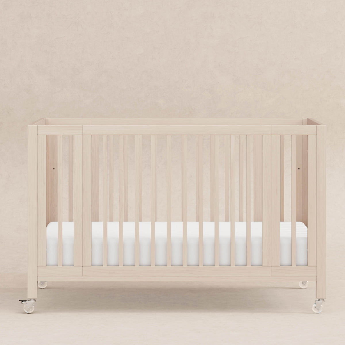 Rolli 9-in-1 Convertible All-Stages® Crib with Bassinet & Toddler Bed Conversion Kits