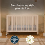 Rolli 9-in-1 Convertible All-Stages® Crib with Bassinet & Toddler Bed Conversion Kits