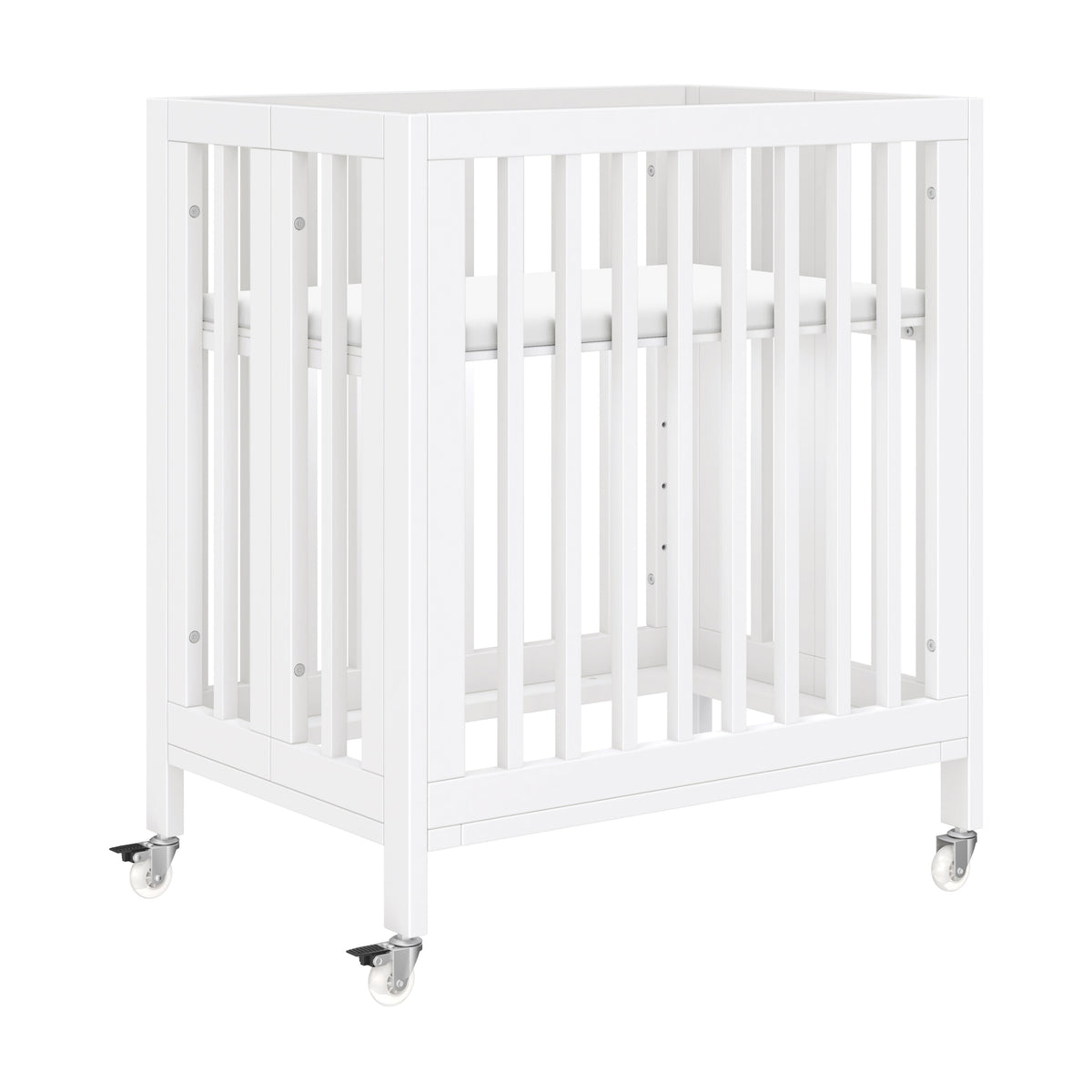 Rolli 9-in-1 Convertible All-Stages® Crib with Bassinet & Toddler Bed Conversion Kits