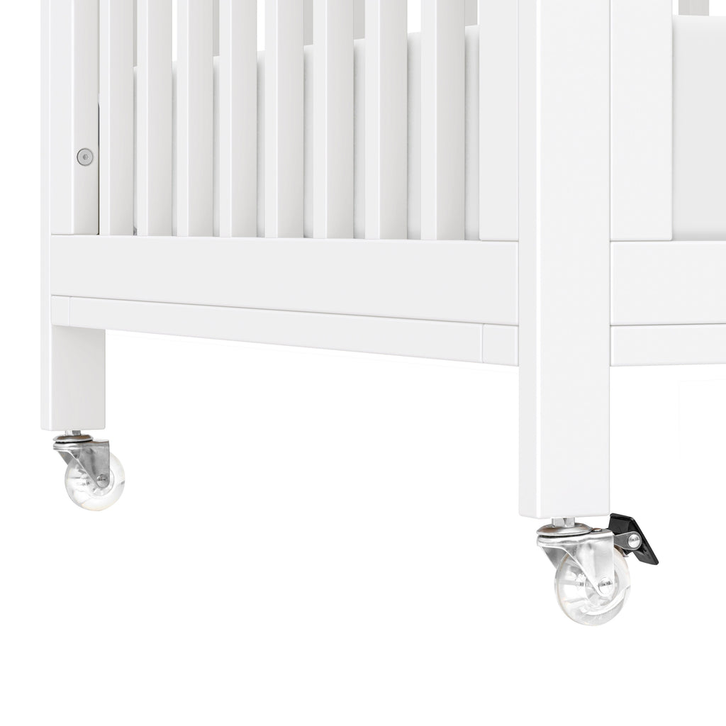 Rolli 9-in-1 Convertible All-Stages® Crib with Bassinet & Toddler Bed Conversion Kits