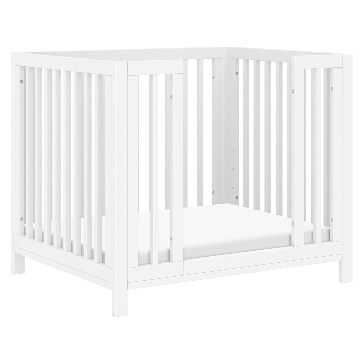 Rolli 9-in-1 Convertible All-Stages® Crib with Bassinet & Toddler Bed Conversion Kits