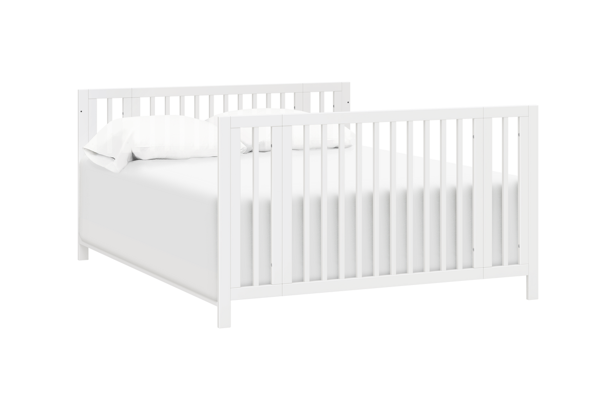 Rolli 9-in-1 Convertible All-Stages® Crib with Bassinet & Toddler Bed Conversion Kits