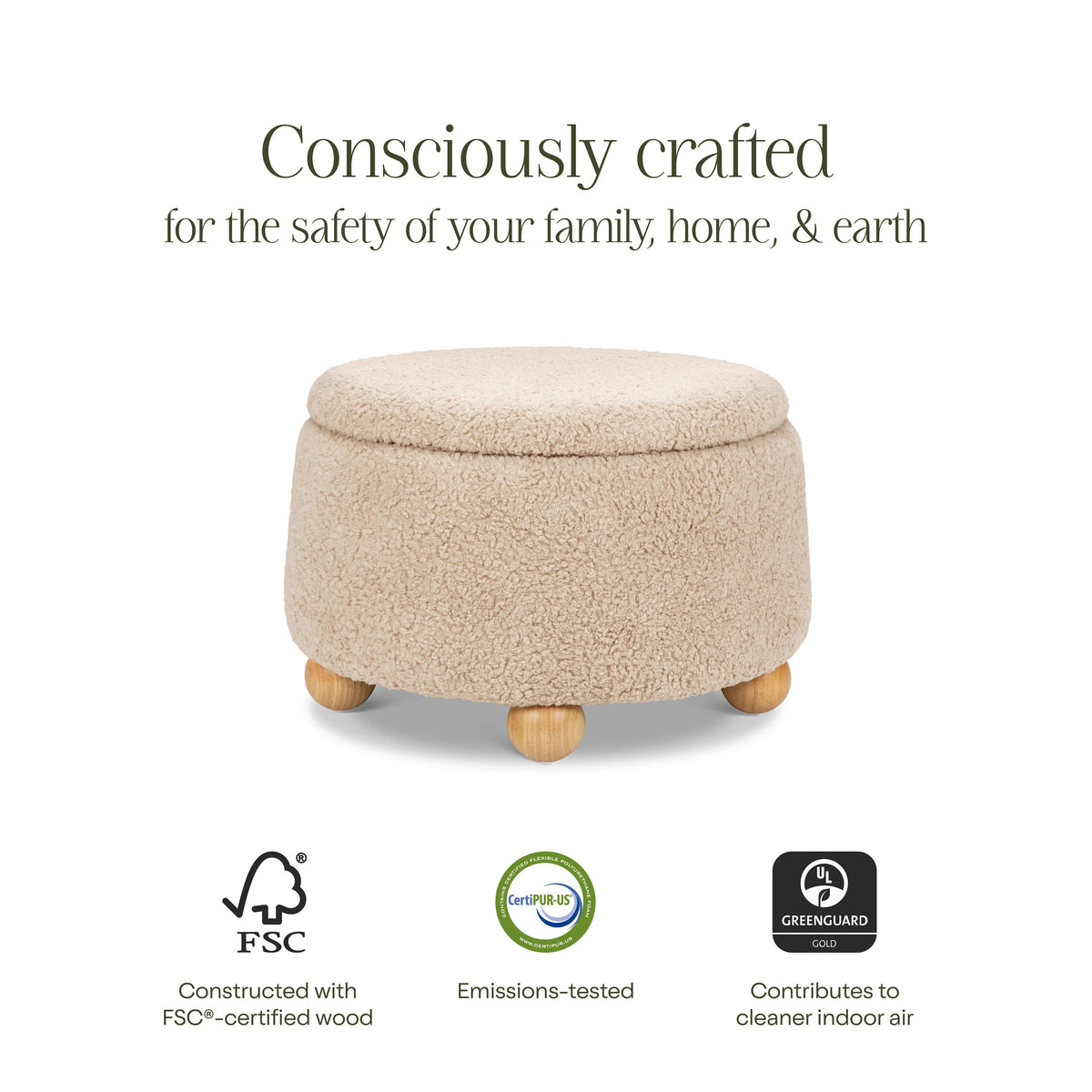 Tuffet Storage Ottoman