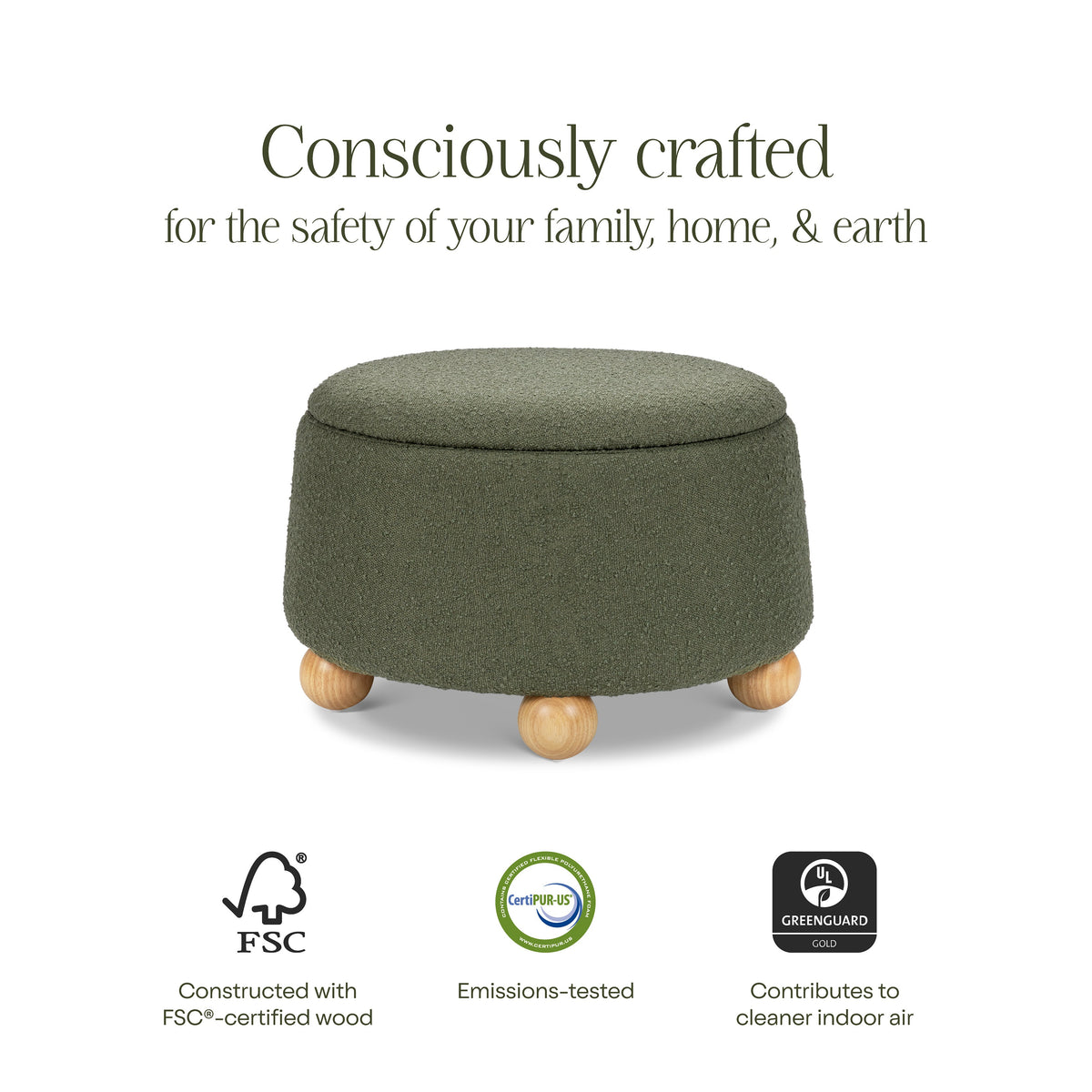 Tuffet Storage Ottoman