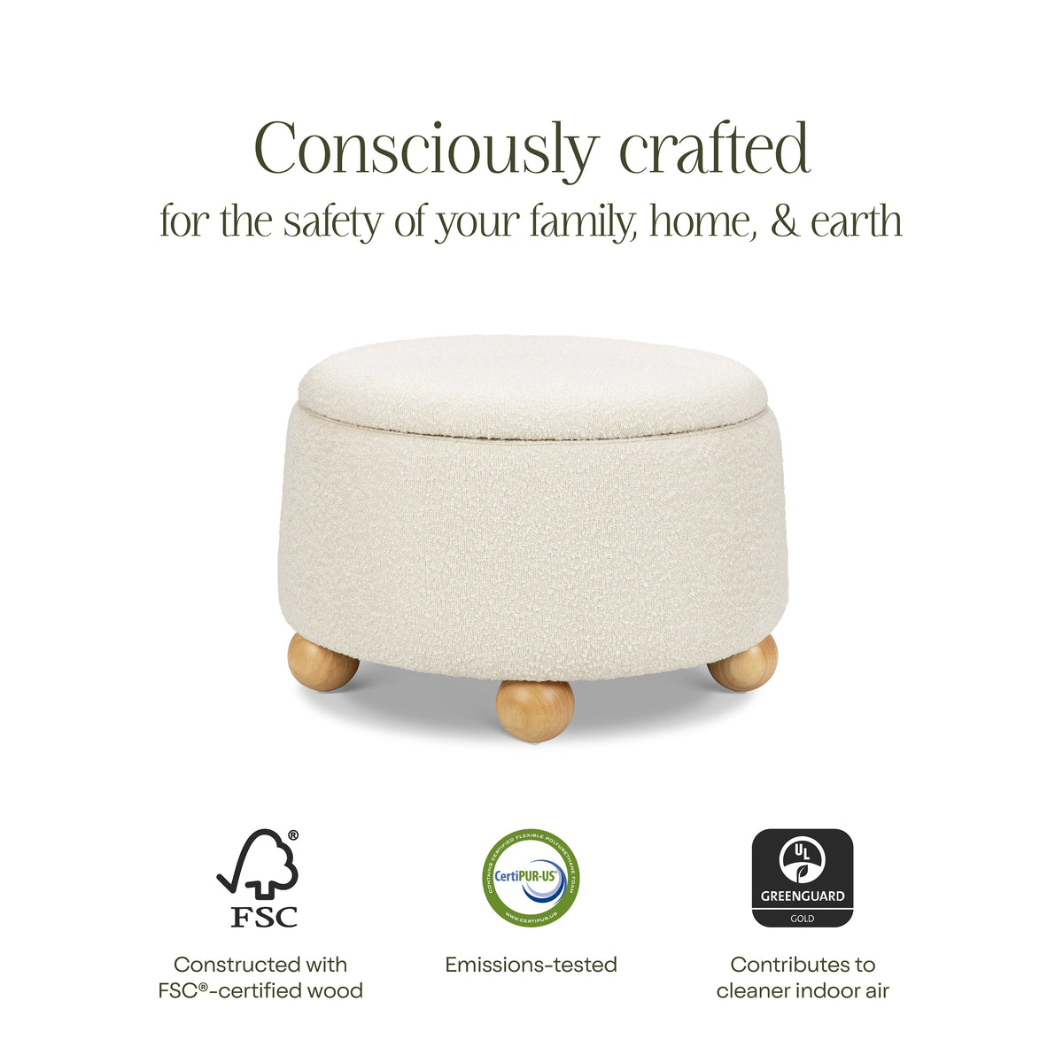 Tuffet Storage Ottoman