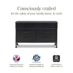 Alouette 7-Drawer Wide Assembled Dresser (56")