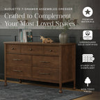 Alouette 7-Drawer Wide Assembled Dresser (56")