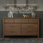 Alouette 7-Drawer Wide Assembled Dresser (56")