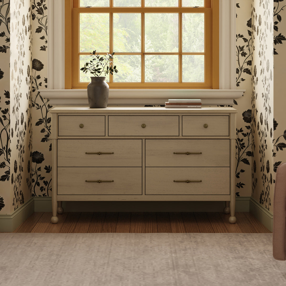 Alouette 7-Drawer Wide Assembled Dresser (56")