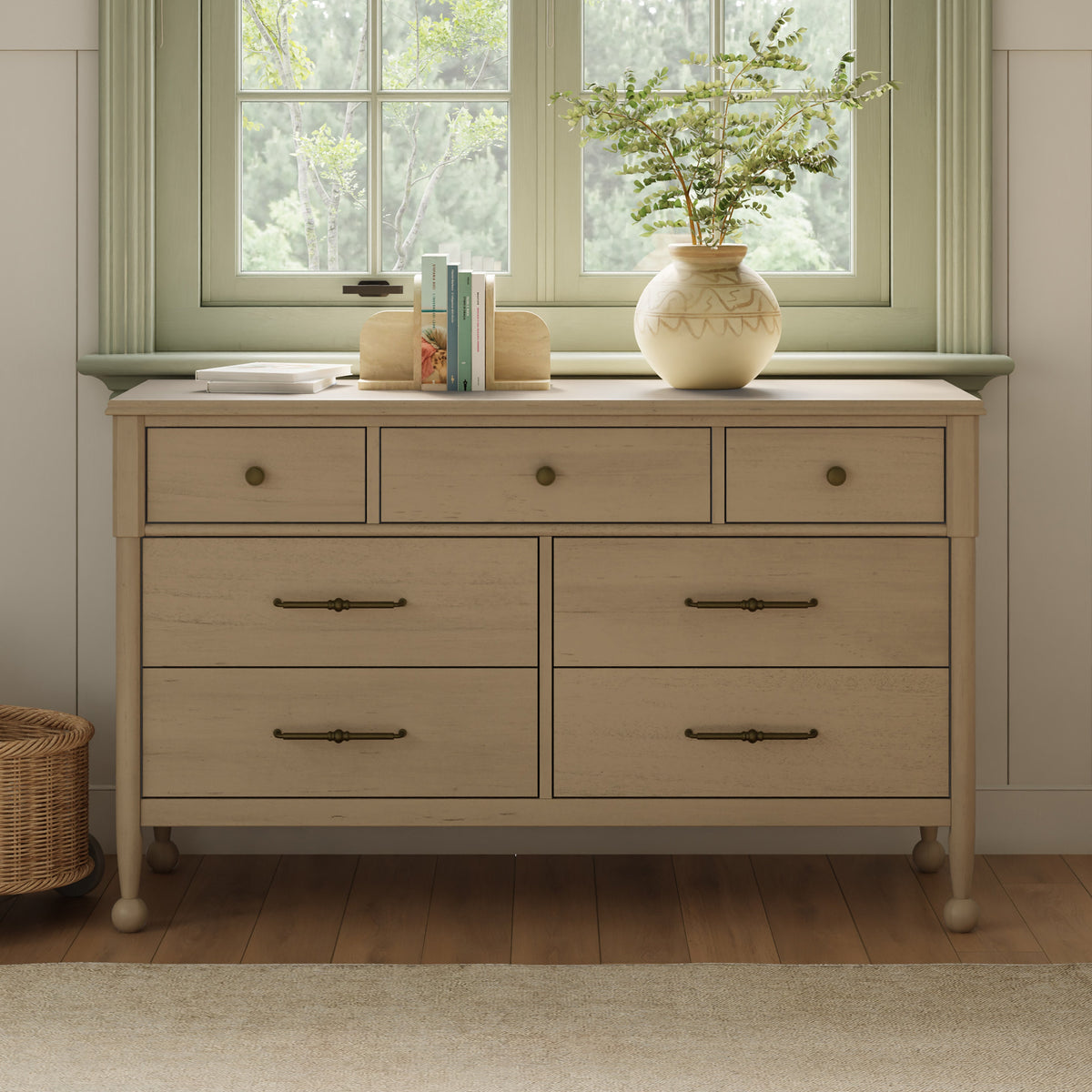 Alouette 7-Drawer Wide Assembled Dresser (56")