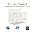 Ambrosia 4-in-1 Convertible Crib
