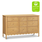 Ambrosia 9-Drawer Wide Assembled Dresser (56")