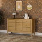 Ambrosia 9-Drawer Wide Assembled Dresser (56")