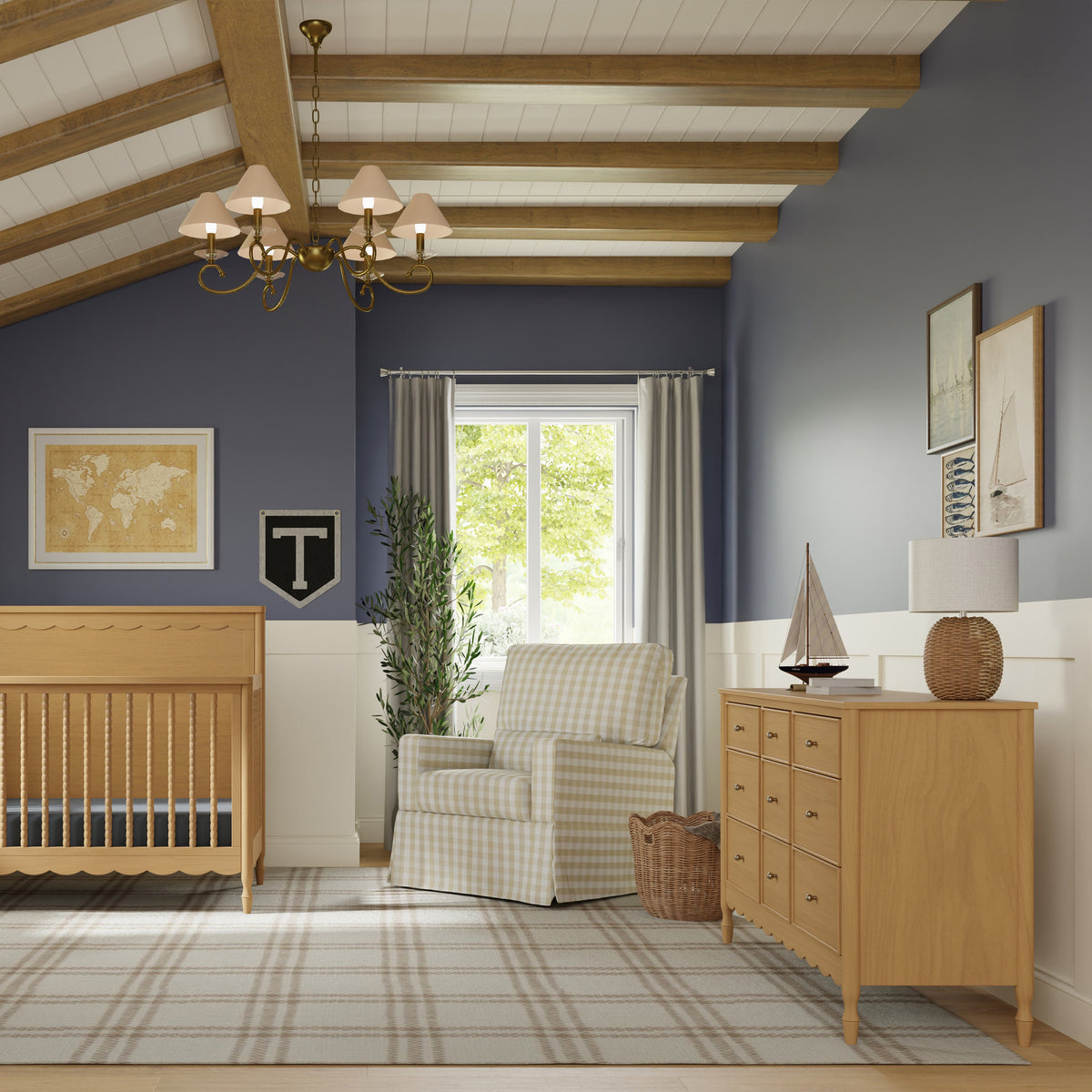 Ambrosia 9-Drawer Wide Assembled Dresser (56")