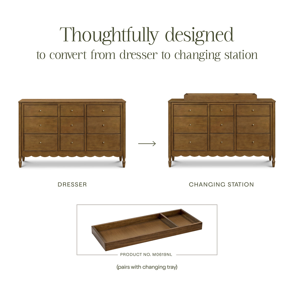 Ambrosia 9-Drawer Wide Assembled Dresser (56")