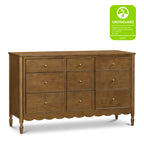 Ambrosia 9-Drawer Wide Assembled Dresser (56")