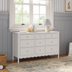 Ambrosia 9-Drawer Wide Assembled Dresser (56")