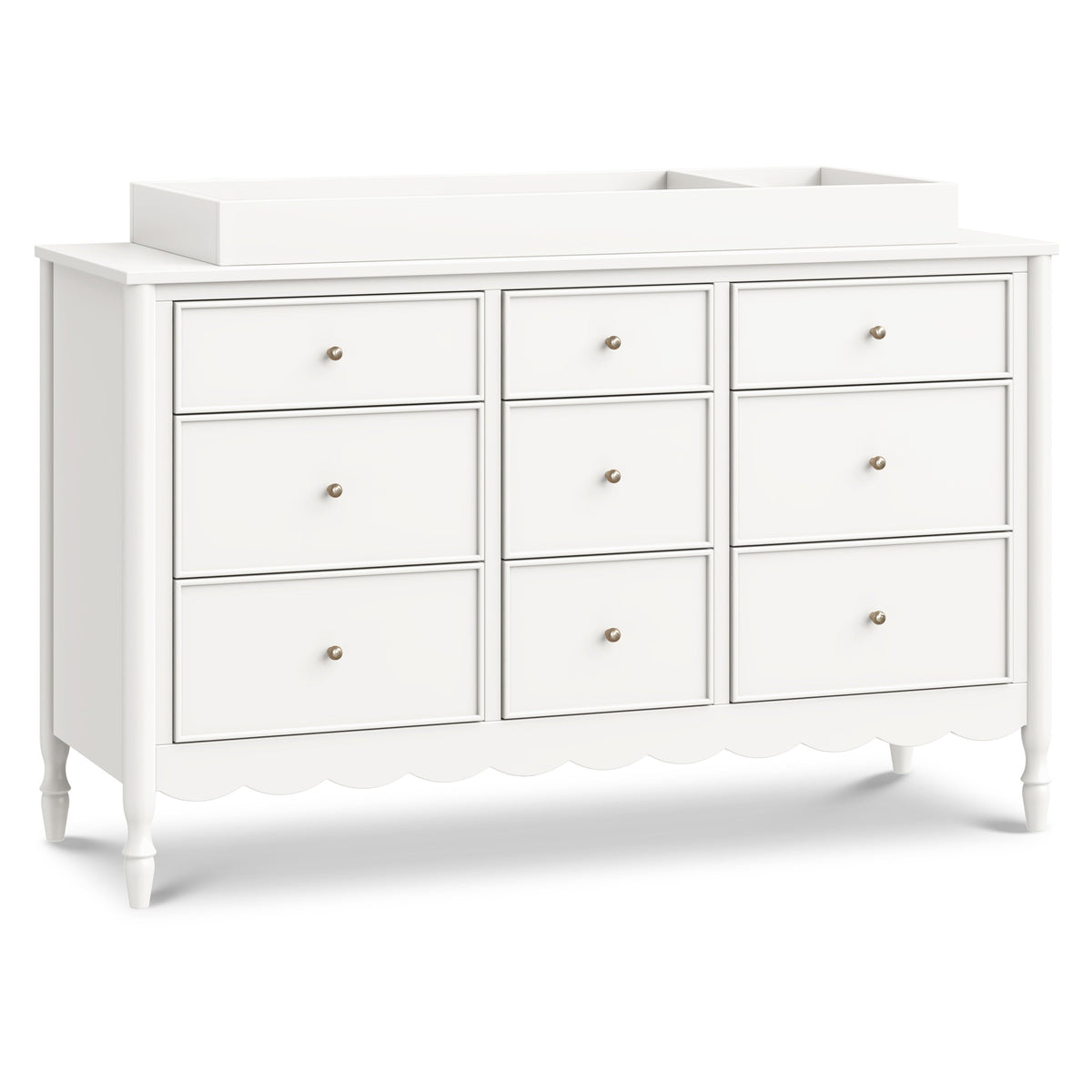 Ambrosia 9-Drawer Wide Assembled Dresser (56")