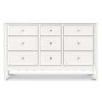 Ambrosia 9-Drawer Wide Assembled Dresser (56")