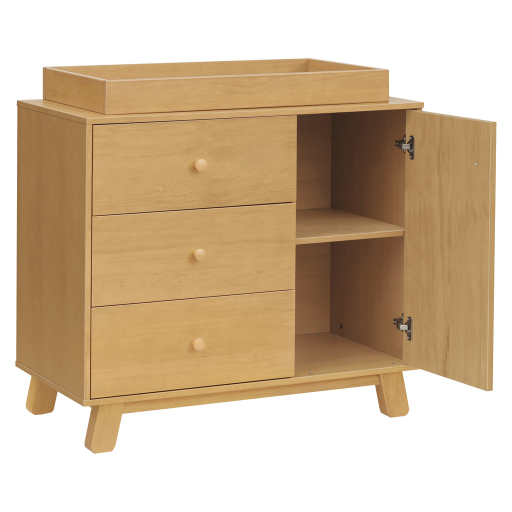 Hudson Modern 3-Drawer Compact Dresser (40")